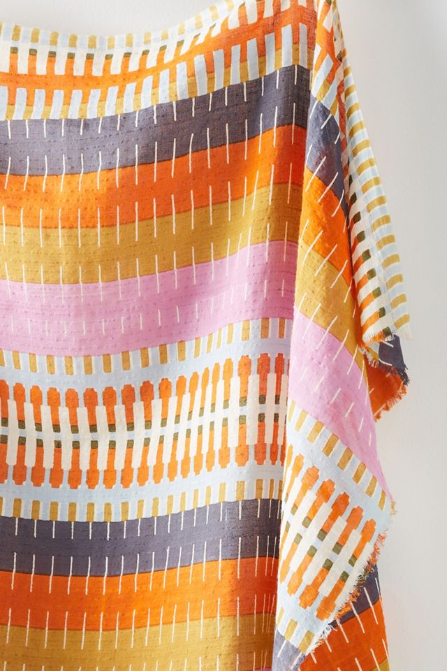 Clemence Striped Scarf #1