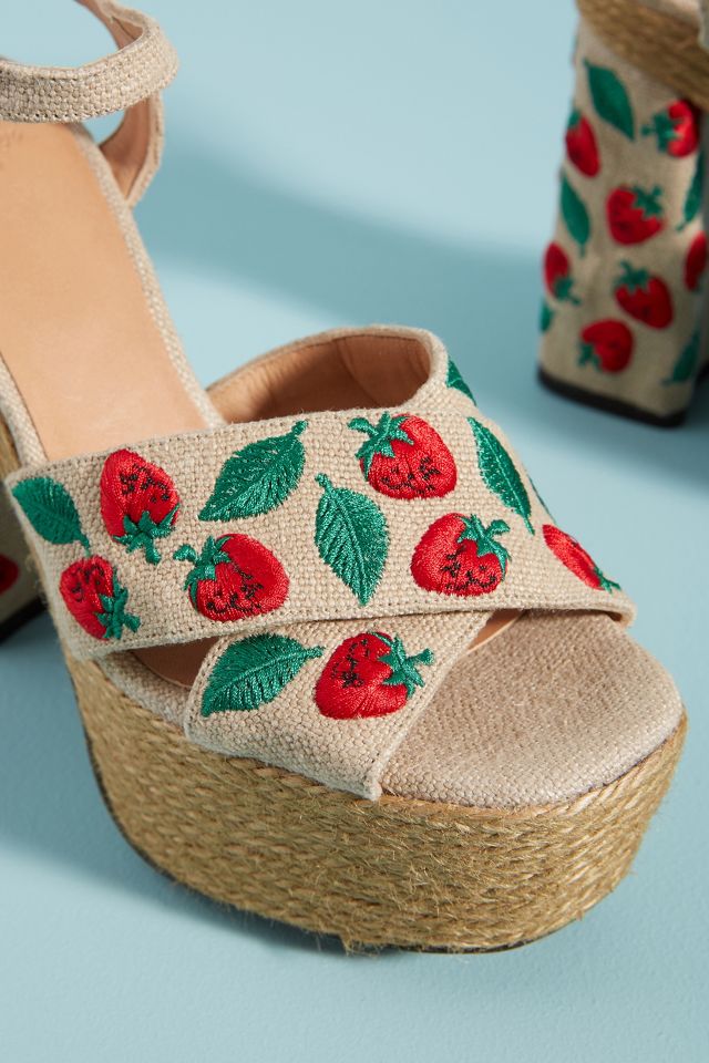 Castaner strawberry espadrilles new arrivals