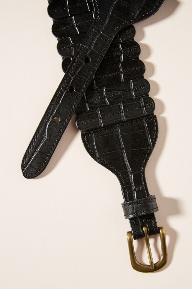 Tabby Stretch Waist Belt | Anthropologie display picture 2