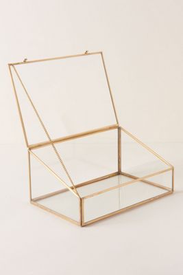 Glass Card Box