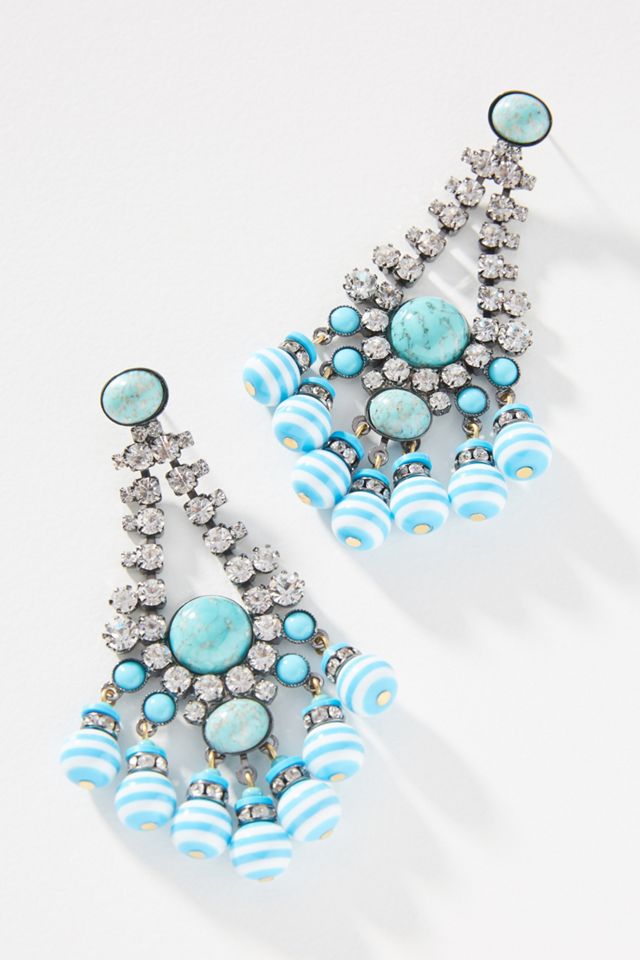 Elizabeth Cole Bauble Drop Earrings