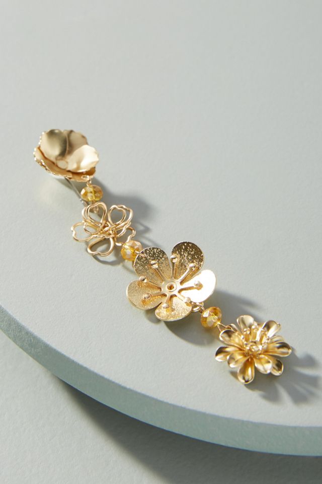 Flower Trail Drop Earrings #1