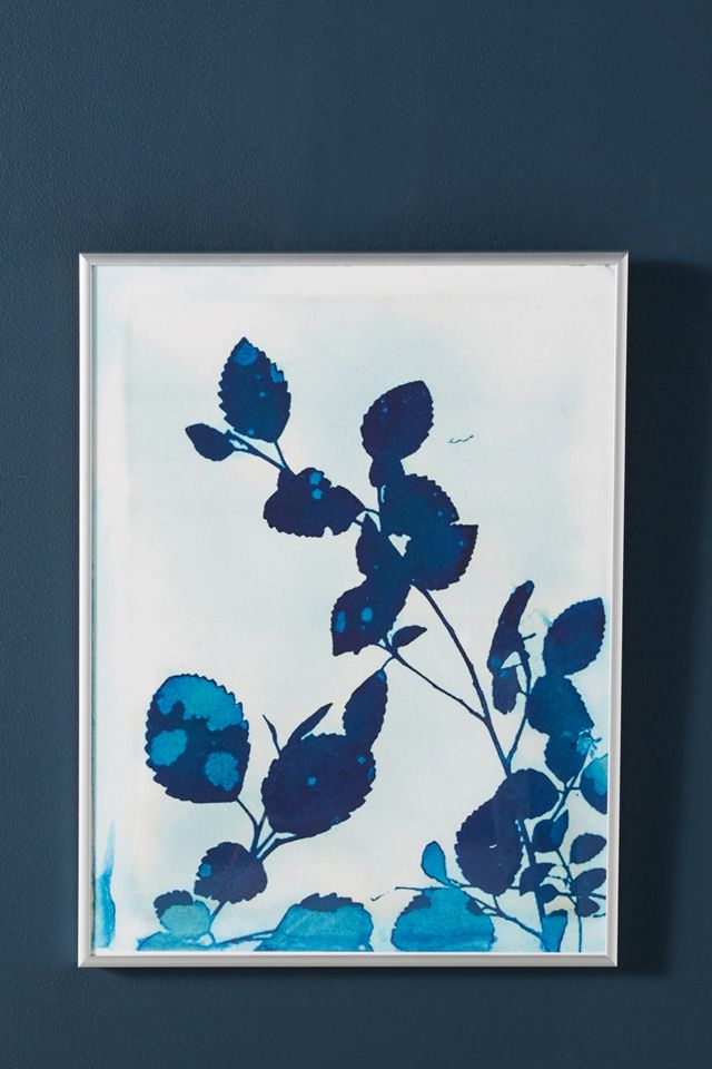 Leaves of Blue Wall Art #1