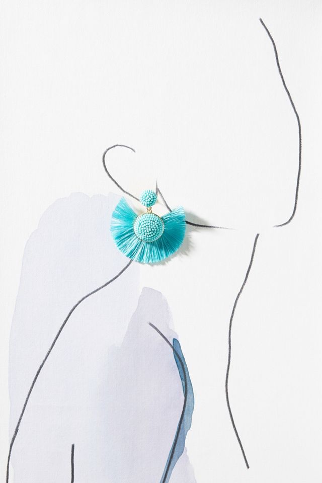 BaubleBar Fringed Drop Earrings #2