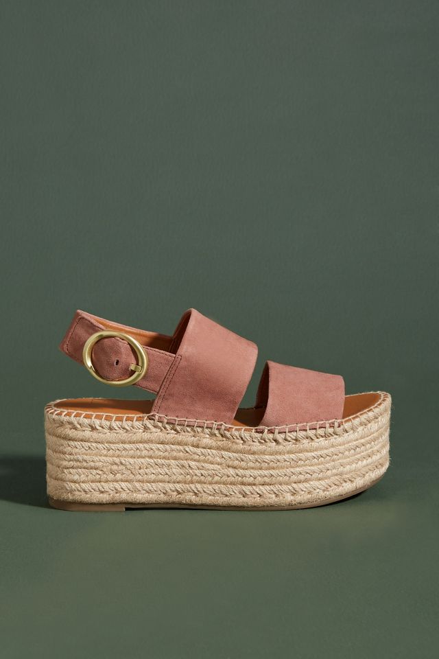 Sarto by franco hot sale platform espadrille sandals