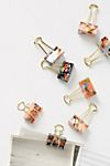 Rifle Paper Co. Posies Binder Clips, Set of 8
