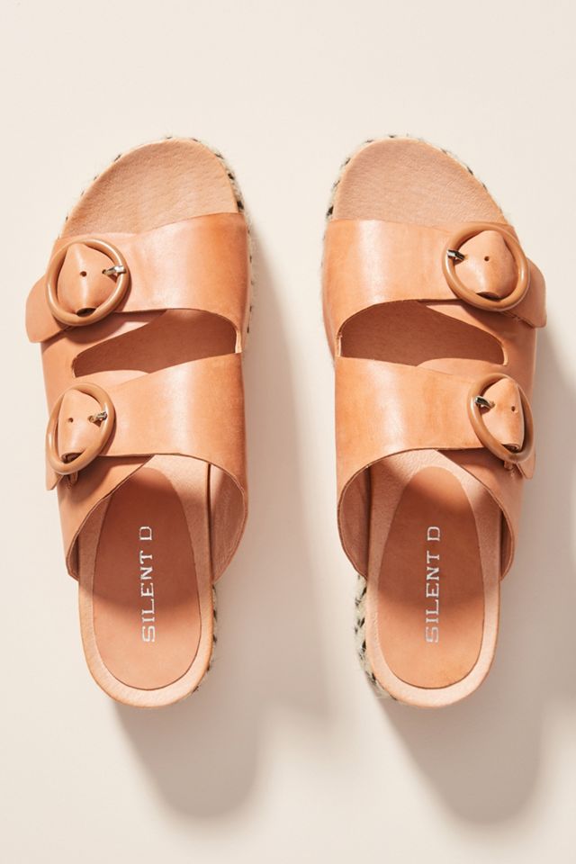 Silent D Platform Espadrille Sandals #1