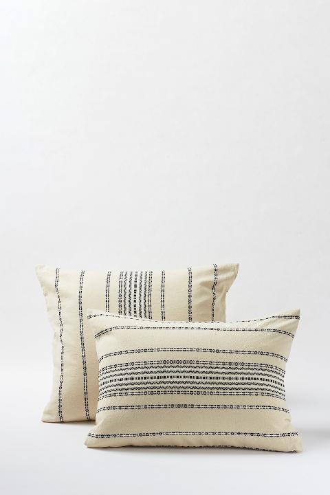 Coyuchi Rippled Stripe Organic Sham