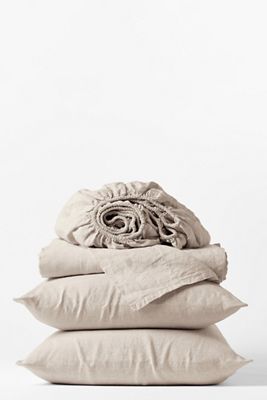 Coyuchi Organic Linen Chambray Sheet Set