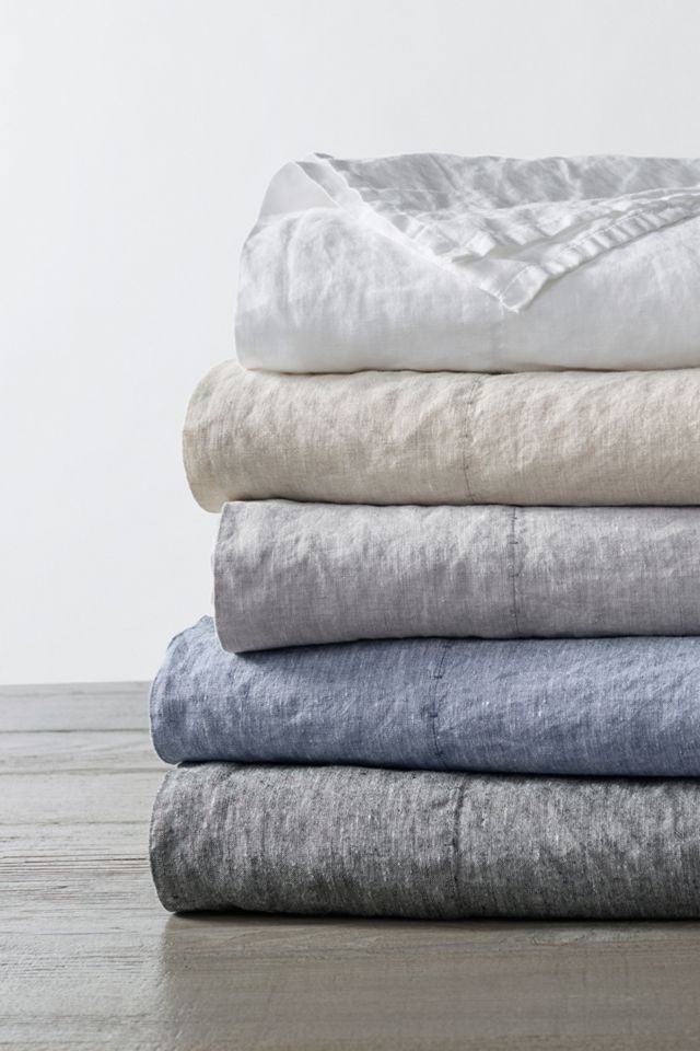 Coyuchi Organic Linen Chambray Pillowcase Set/2 #1