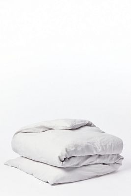 Coyuchi Organic Linen Chambray Duvet Cover