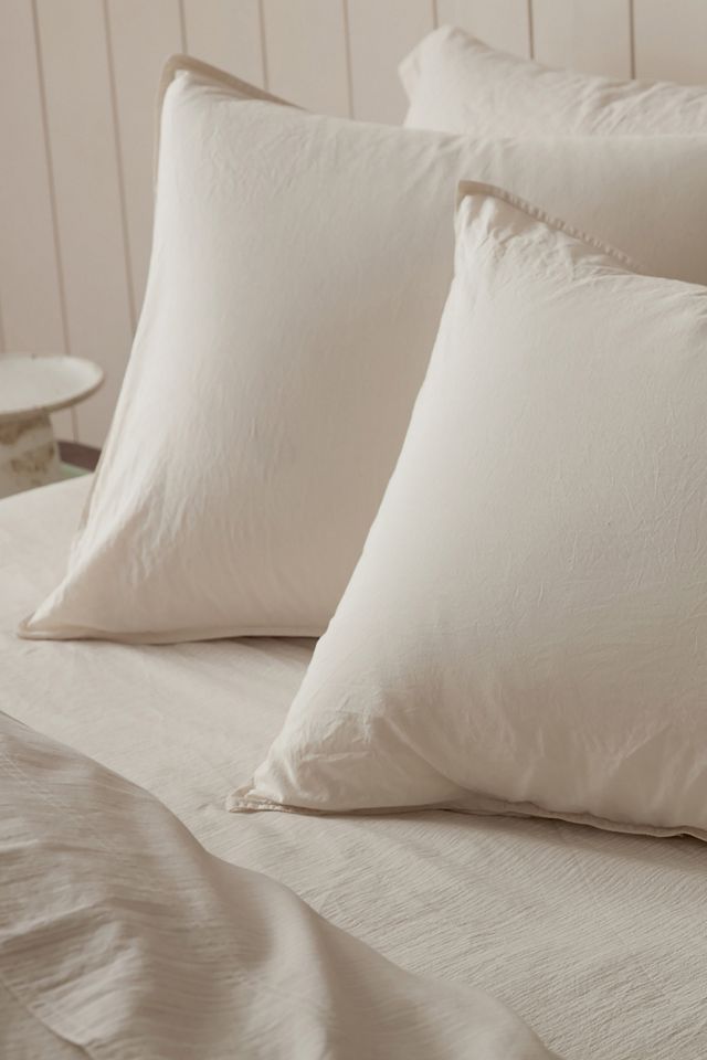 Queen Undyed Organic Cotton Percale Sheet Set
