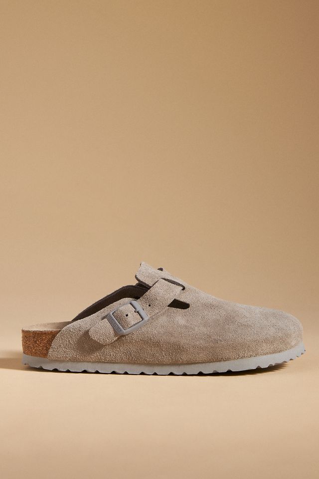 Birkenstock Boston Soft Footbed Suede Clog