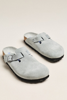 Anthropologie Birkenstock Boston Soft Footbed Clogs