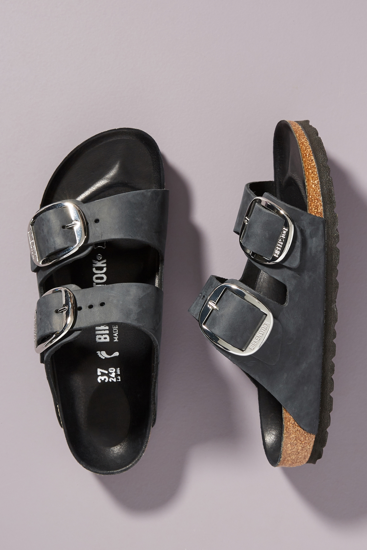 Birkenstock Arizona Big Buckle Nubuck Sandals