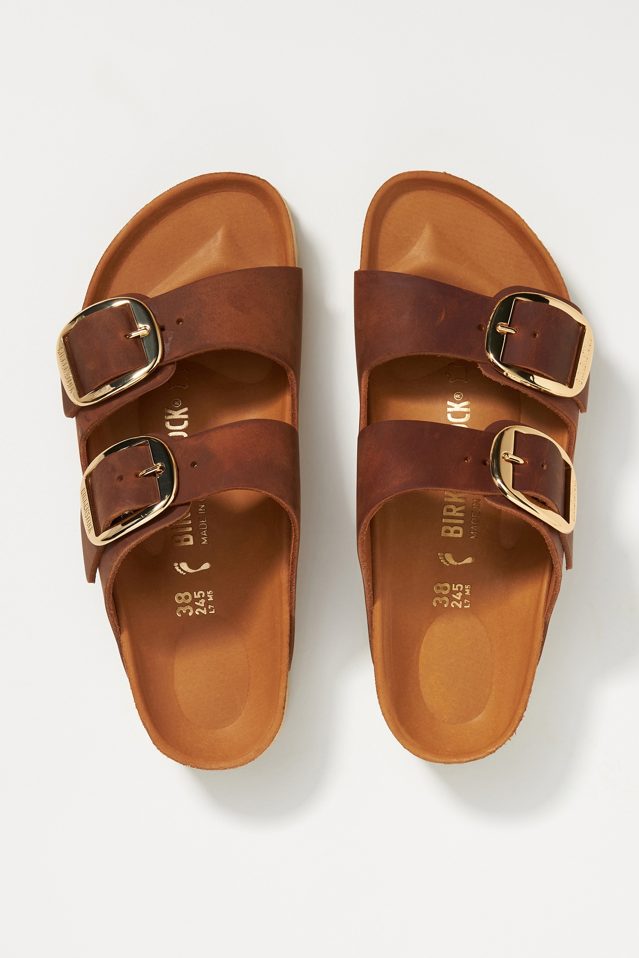 Birkenstock Arizona Big Buckle Nubuck Sandals