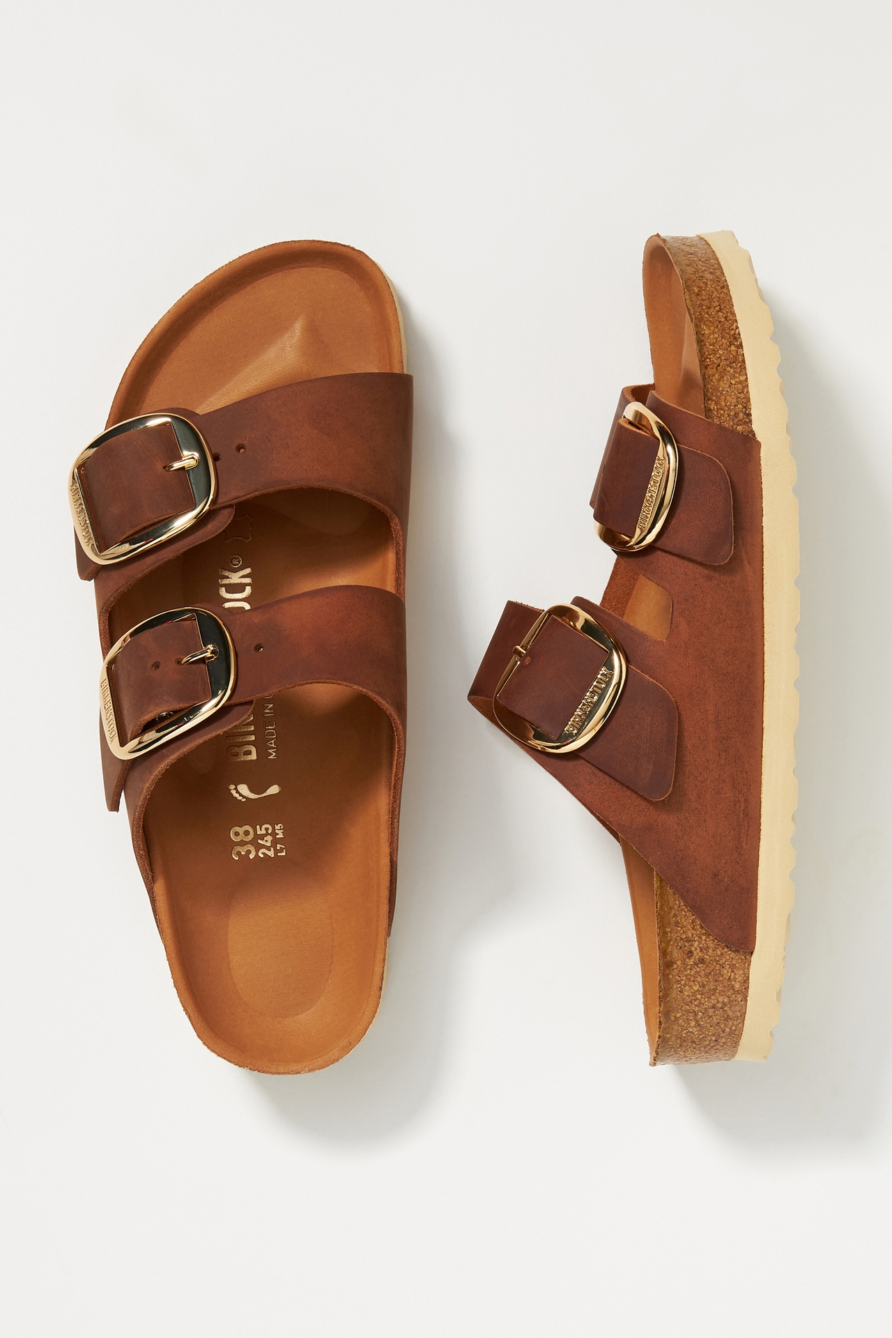 Birkenstock Arizona Big Buckle Nubuck Sandals