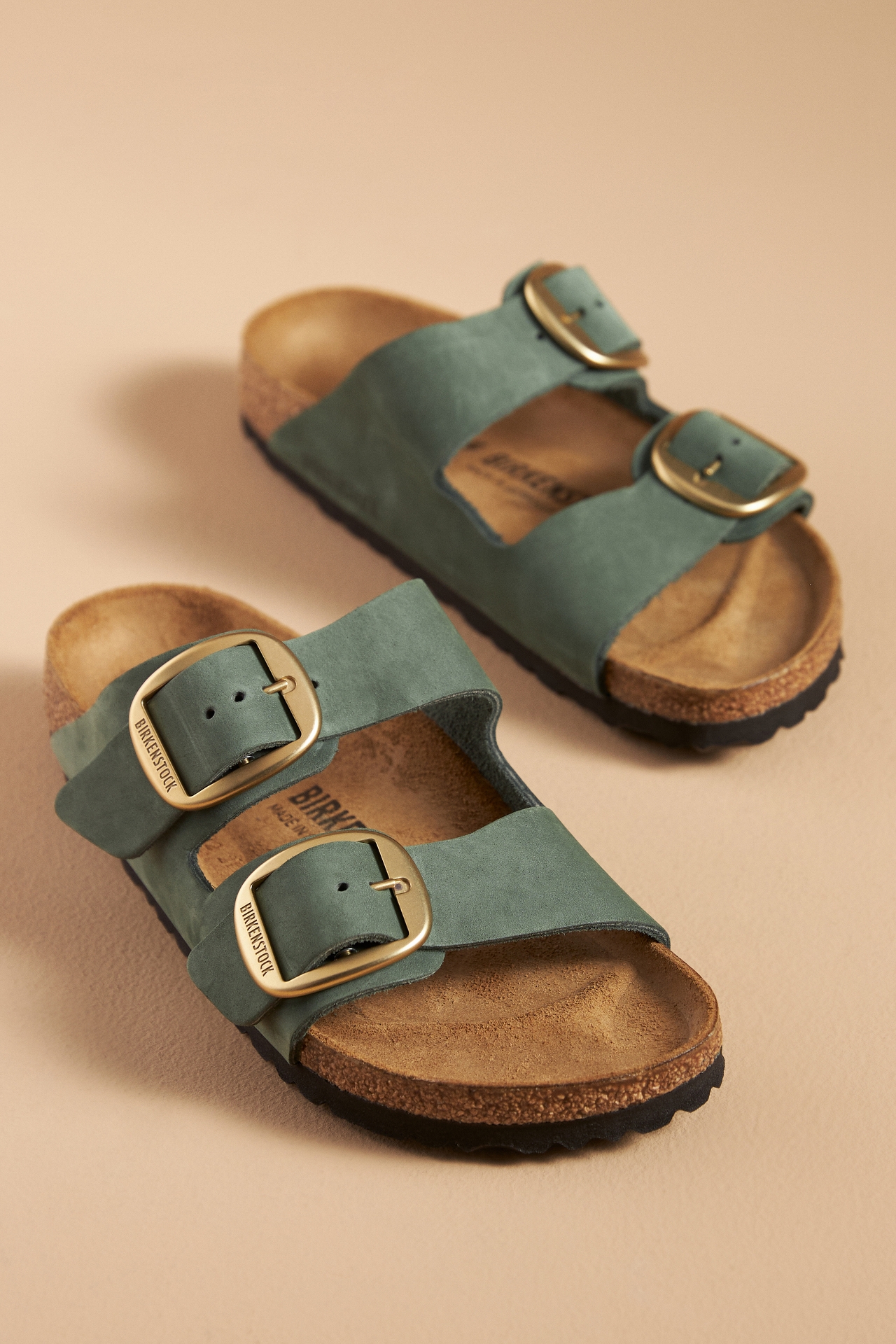 Birkenstock Arizona Big Buckle Nubuck Sandals