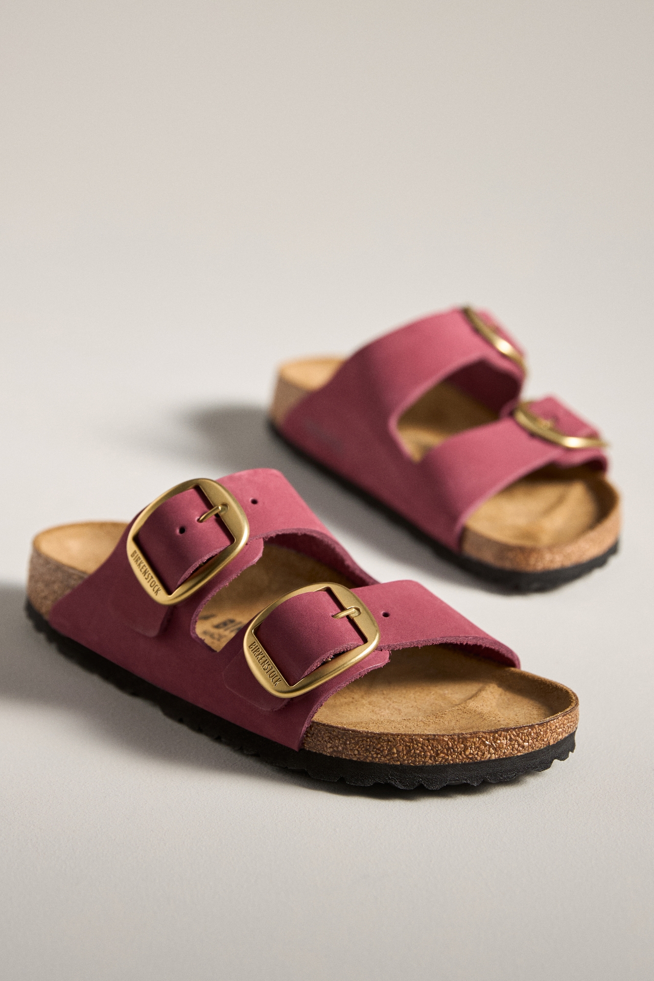 Birkenstock Arizona Big Buckle Nubuck Sandals