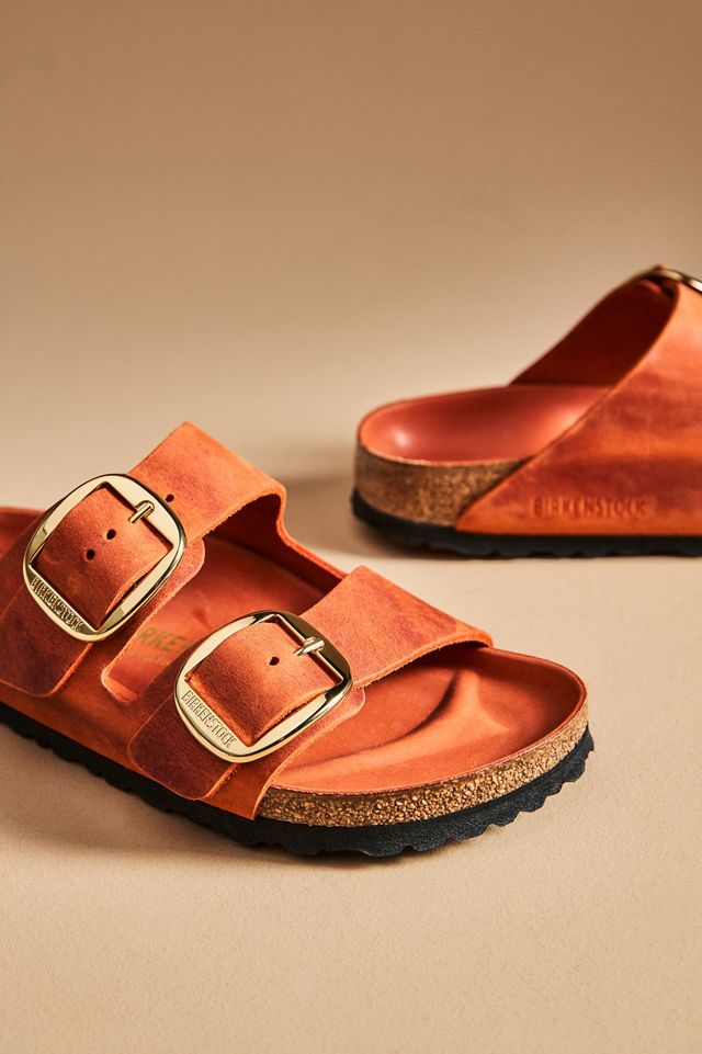 Birkenstock Arizona Big Buckle Nubuck Sandals #2
