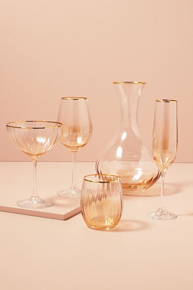 Waterfall Red Wine Glass #2
