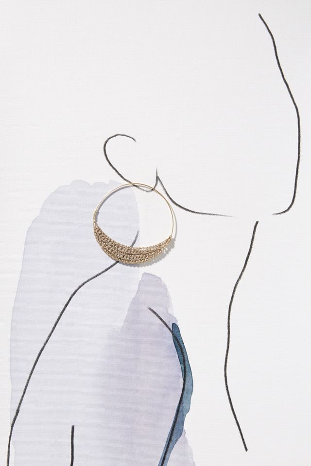 Riley Crochet Hoops #2