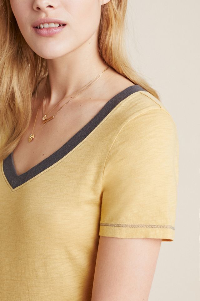 Contrast Fitted Tee #3
