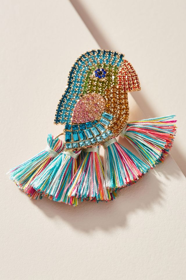 BaubleBar Parrot Drop Earrings #1
