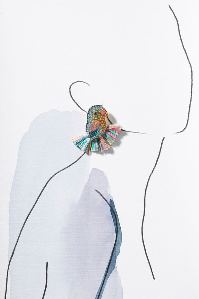 BaubleBar Parrot Drop Earrings #2