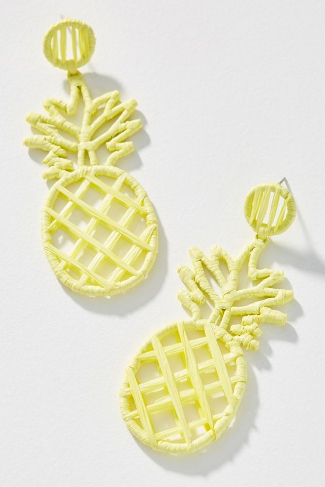 BaubleBar Pineapple Drop Earrings