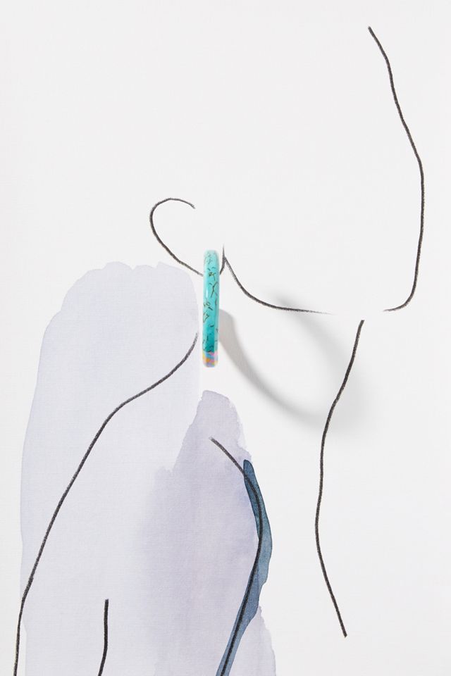 Lele Sadoughi Broadway Hoop Earrings #2