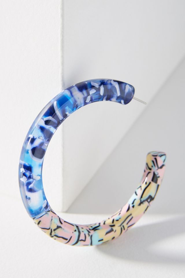 Oversized Broadway Hoop Earrings #1