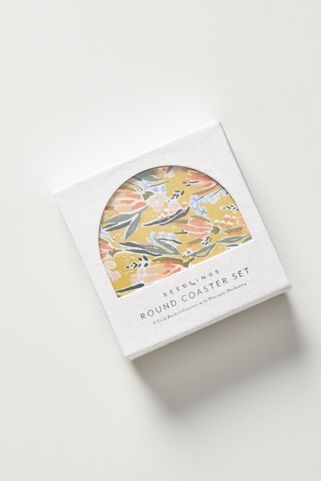 Seedlings Coasters, Set of 6 #1