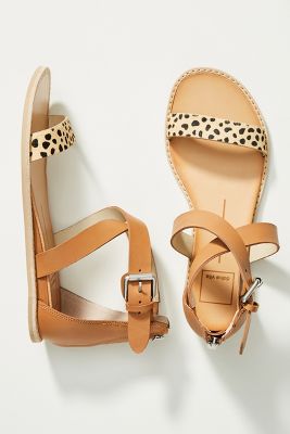 Dolce Vita Leopard Printed Gladiator Sandals Anthropologie