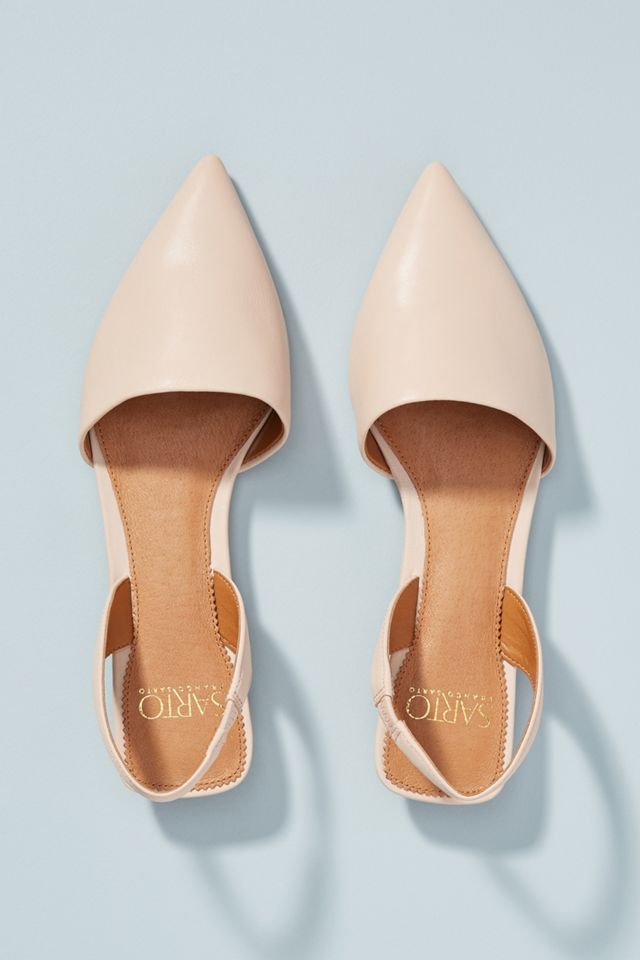 Sarto by Franco Sarto Solid Slingback Flats #1