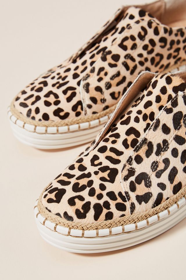 J/Slides Leopard-Printed Slip-On Sneakers #2
