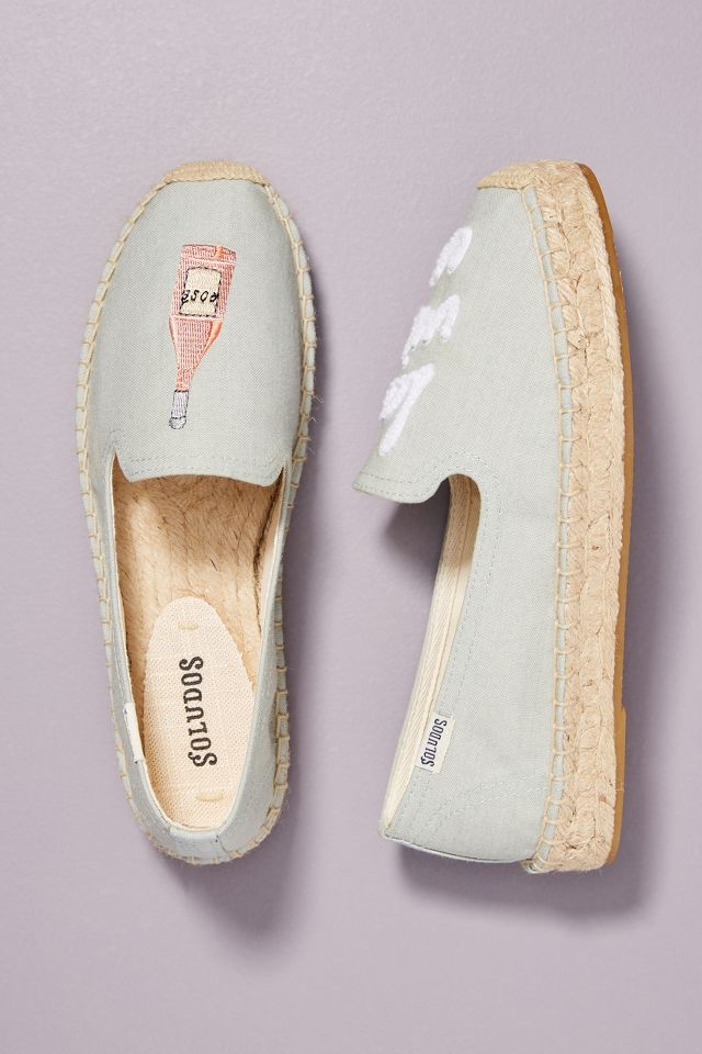 La vie en store rose espadrilles