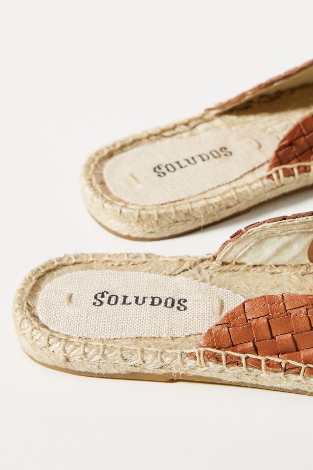 soludos sofia woven espadrille mule