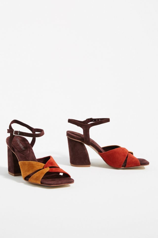 Jeffrey Campbell Antique Block-Heeled Sandals #1