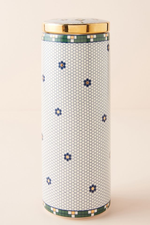 Tres Bien Bistro Tile Canister #2