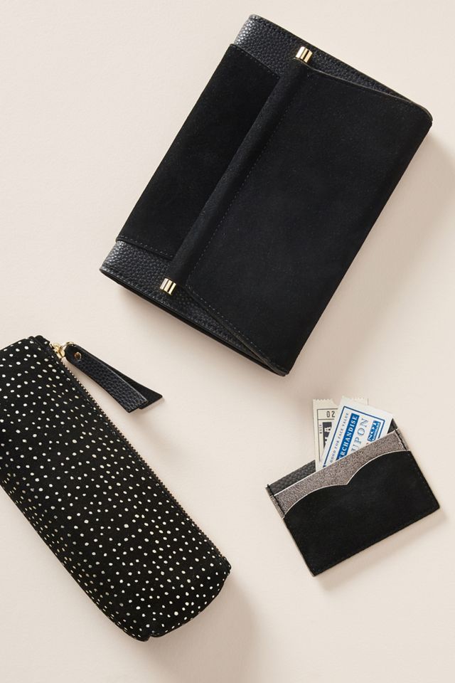 Gemma Suede Pencil Pouch #3