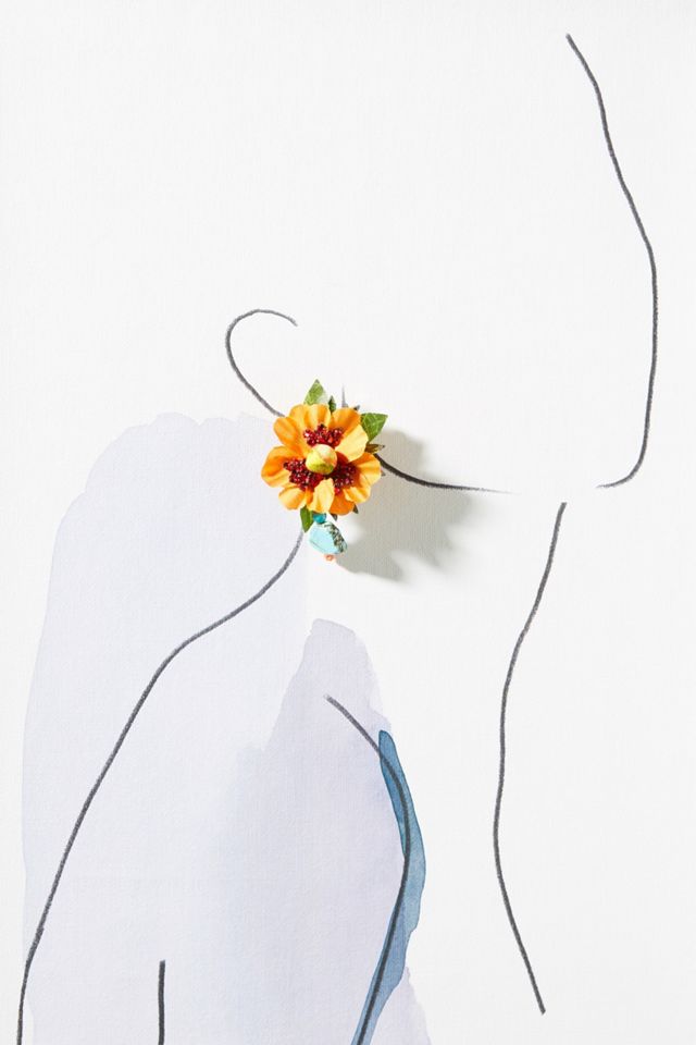 Ranjana Khan Manta Clip-On Drop Earrings #2
