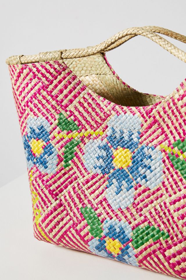 Lilian Woven Mini Tote Bag #2