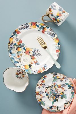 Botanica Dinner Plates, Set of 4