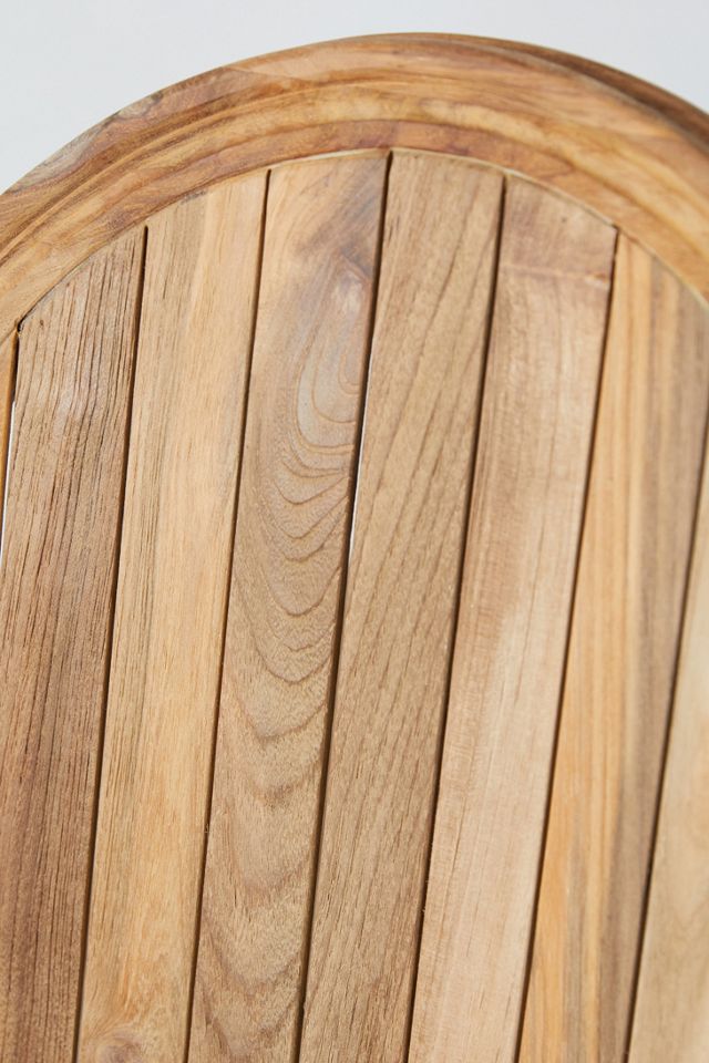 Palladio Oval Back Reclaimed Teak Armchair #3