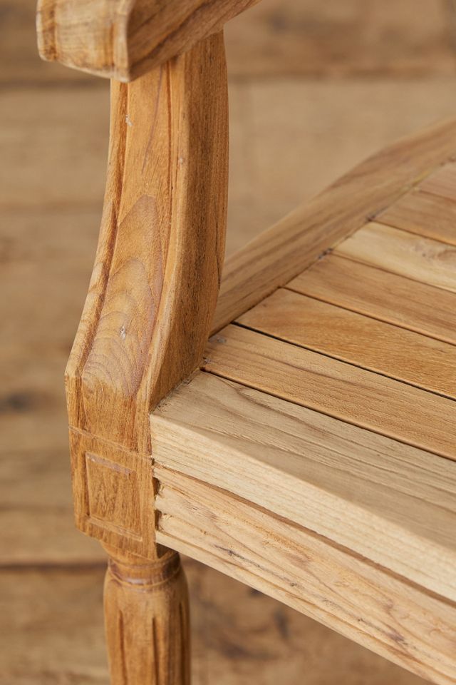 Palladio Oval Back Reclaimed Teak Armchair #4