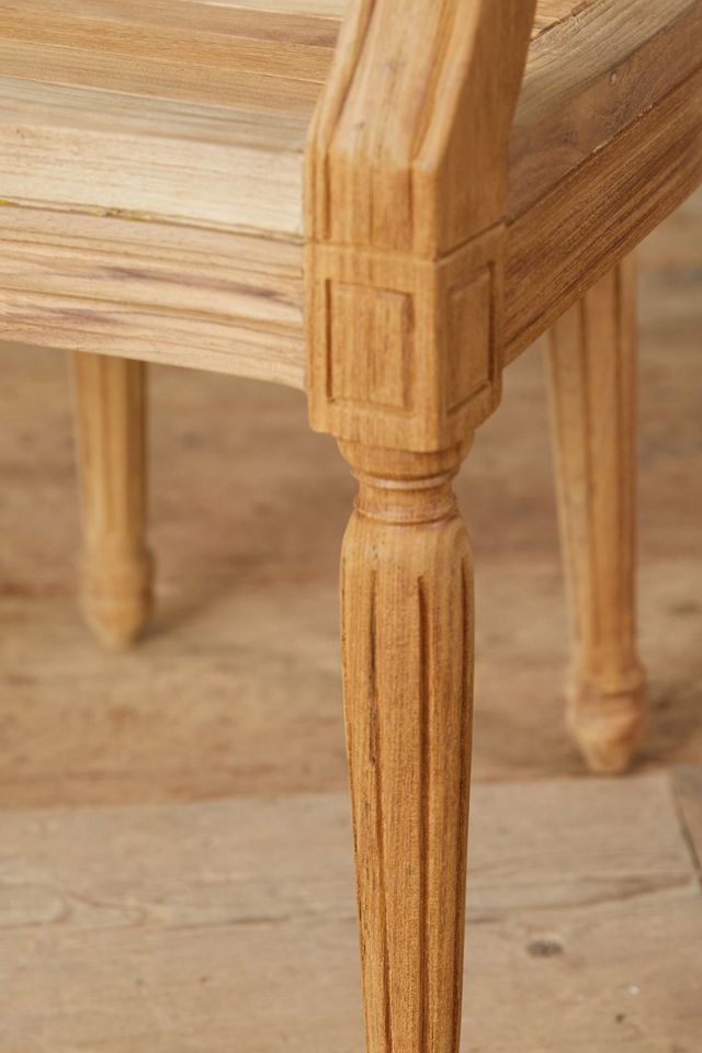 Palladio Oval Back Reclaimed Teak Armchair #5