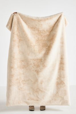 Sophie Faux Fur Throw Blanket