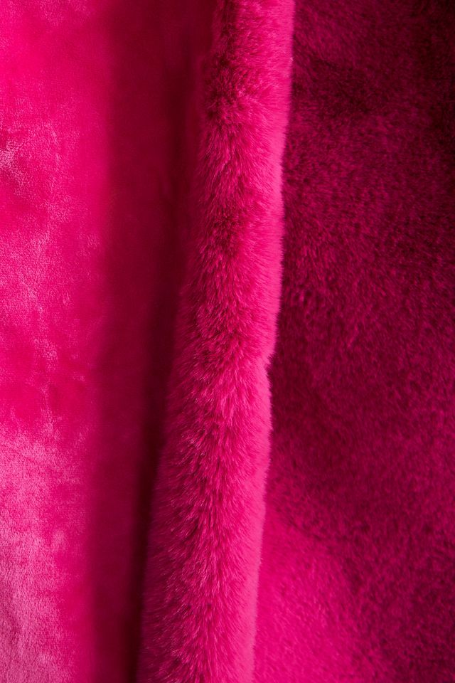 Sophie Faux Fur Throw Blanket Anthropologie