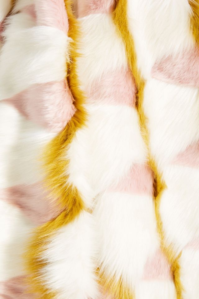Coren Faux Fur Throw Blanket #1